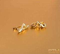 Серьги "Золотая химера"