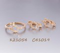 Серьги с камнями С41019