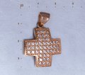 Крестик с камнями Кр411000