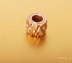 Золотые бусины в стиле "Пандора"  (Pandora)