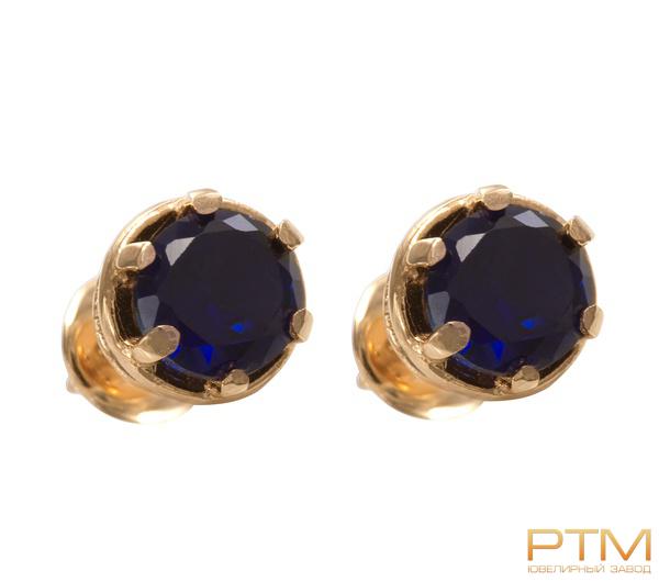 Серьги гвоздики С310140