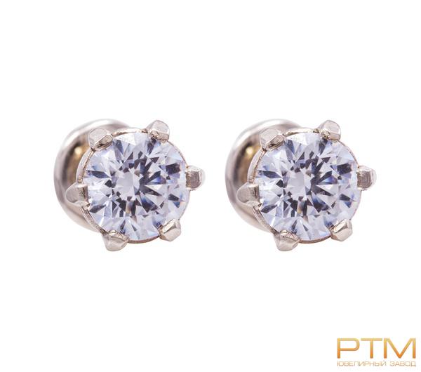 Серьги гвоздики С310150
