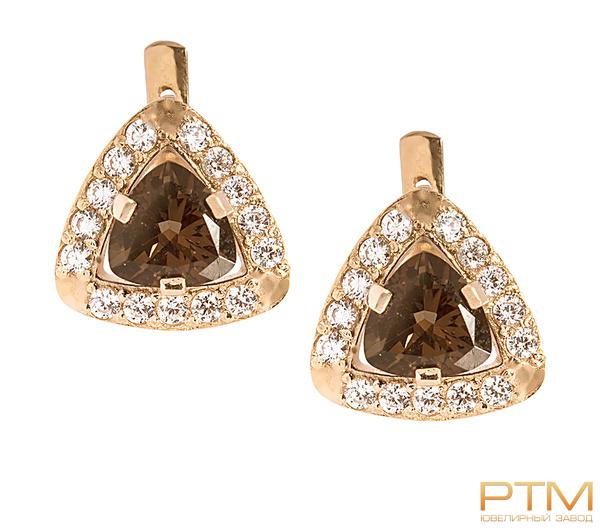 Серьги с камнями С40244
