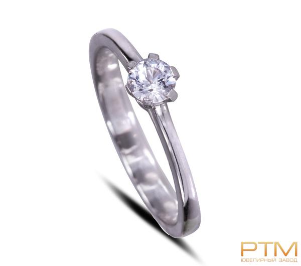 Кольцо с камнями КИ3245